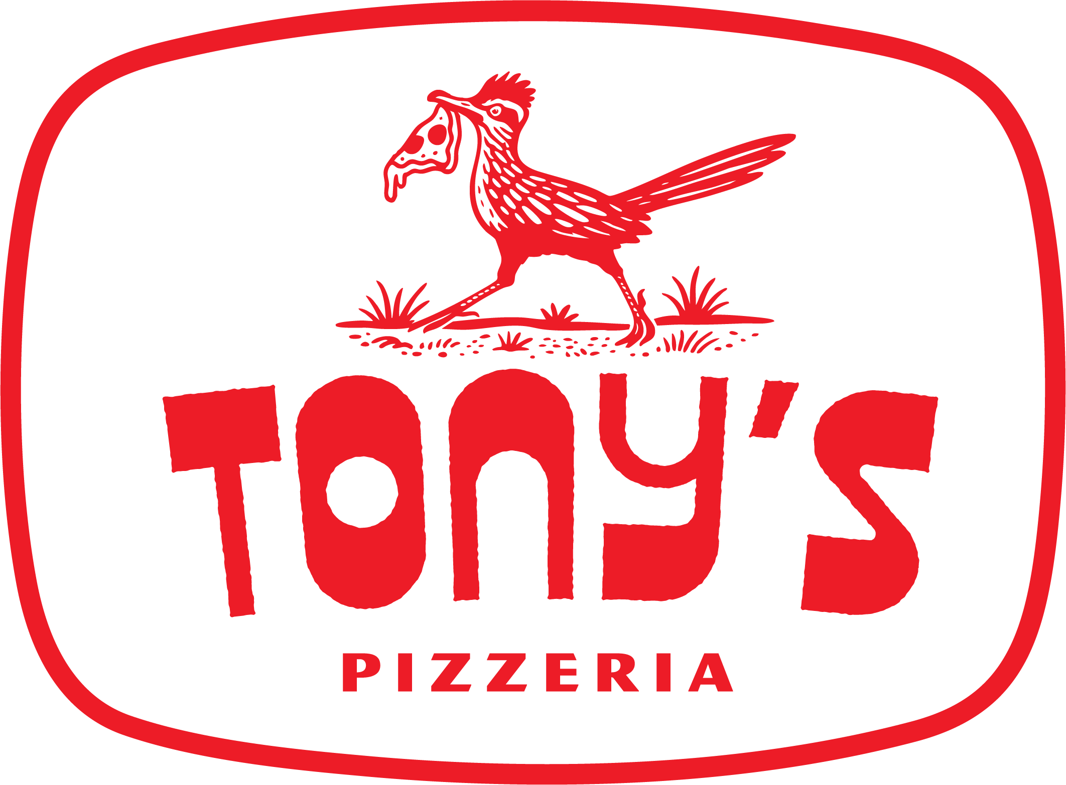 Tony's Pizzeria Roadrunner Logo